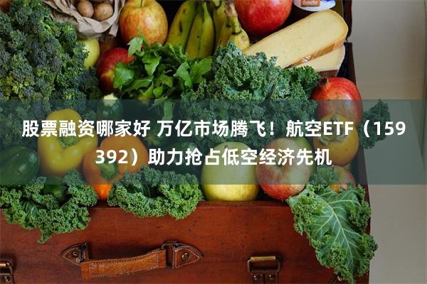 股票融资哪家好 万亿市场腾飞！航空ETF（159392）助力抢占低空经济先机